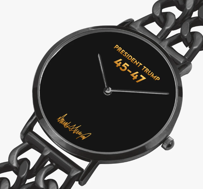 President Trump 45 - 47 Strap Quartz Watch