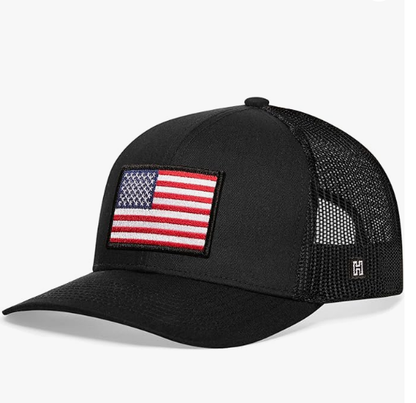 Black USA Hat
